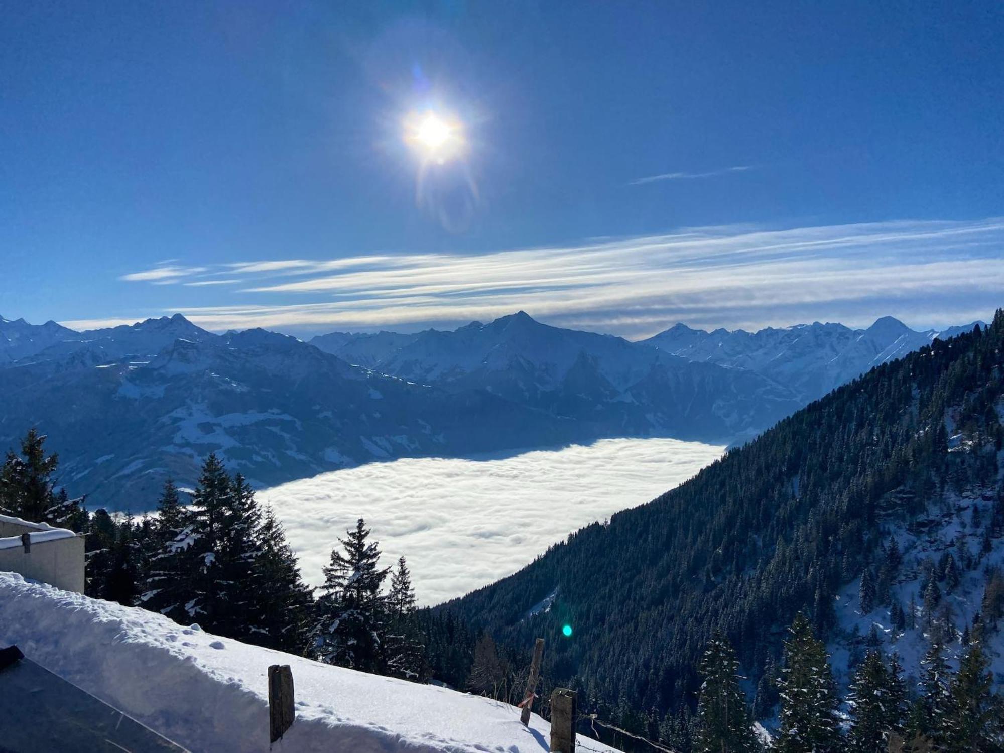New Holiday Home On The Alm With Terrace And Balcony Zellberg Kültér fotó